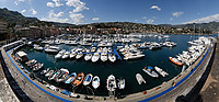 Foto panoramiche a 360 del Santa Boat Show 2008